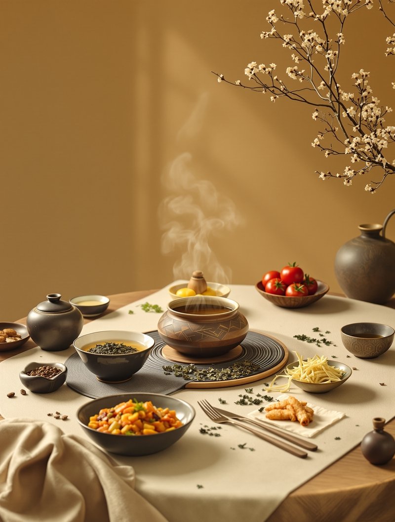 茶与食 海报